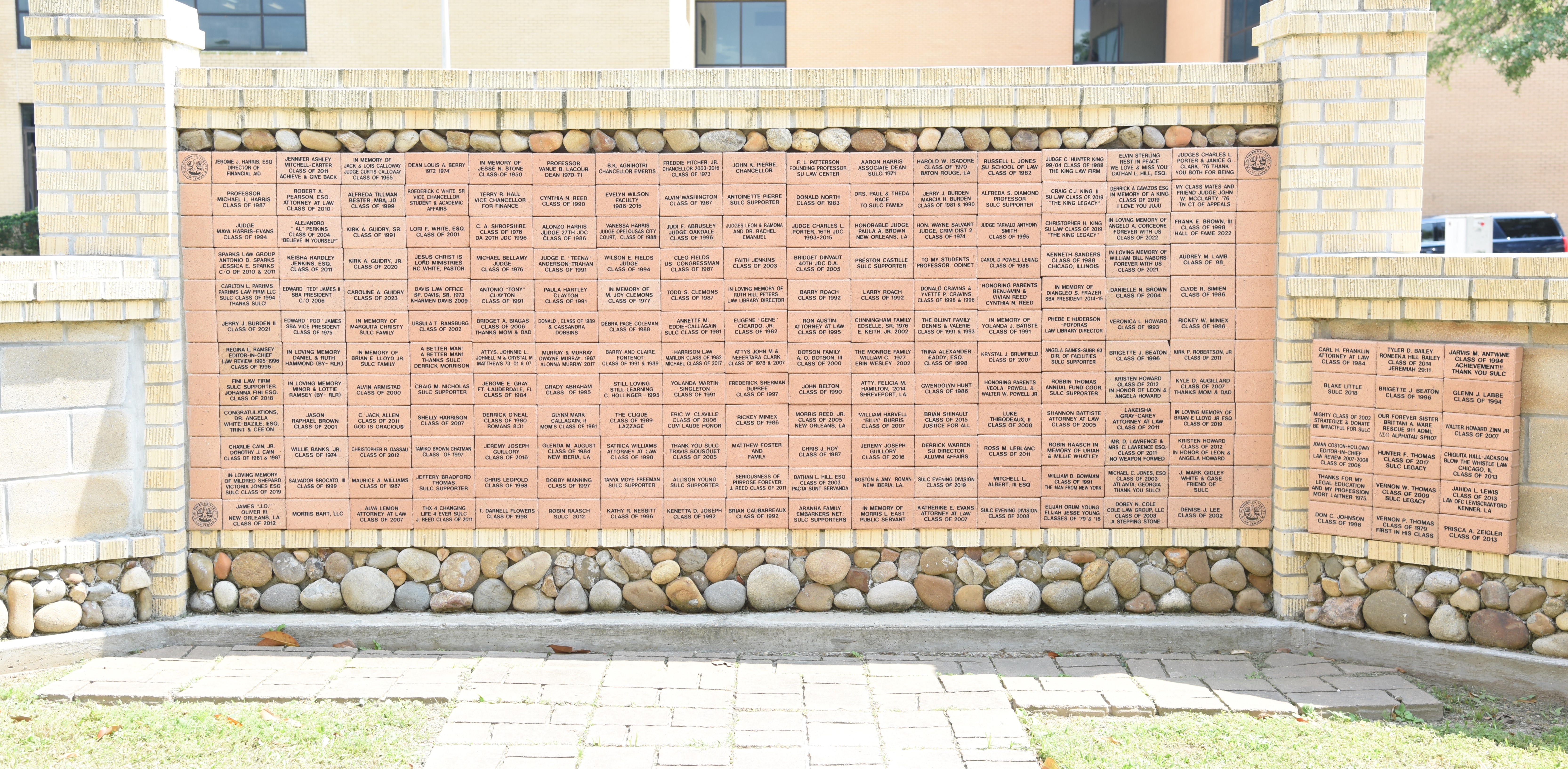 Brick Legacy Wall