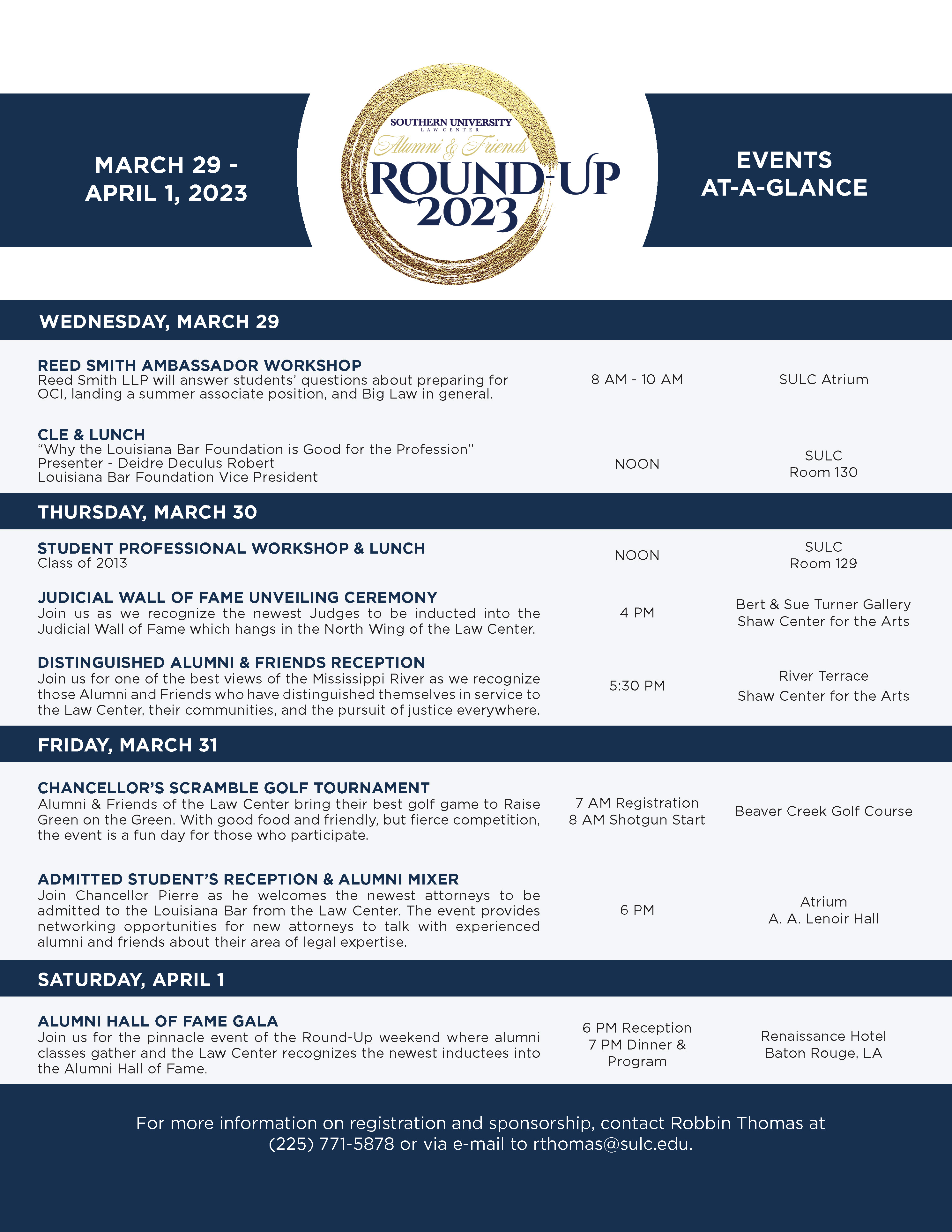 2023 SULC Alumni & Friends Round-Up