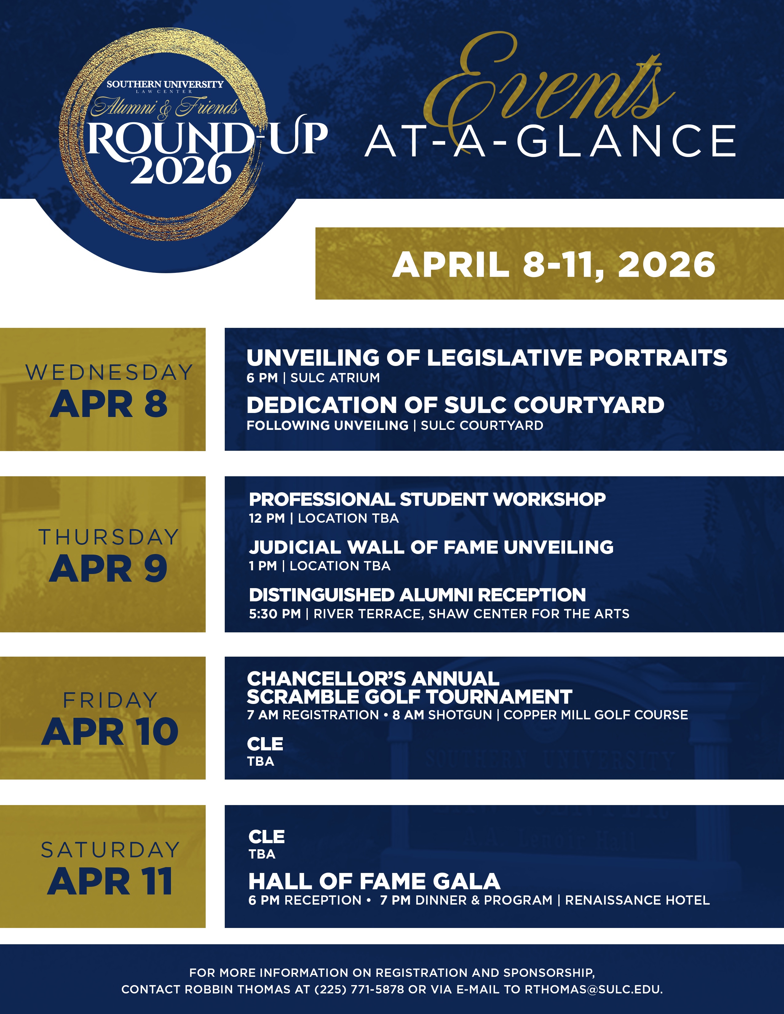 2026 SULC Alumni & Friends Round-Up