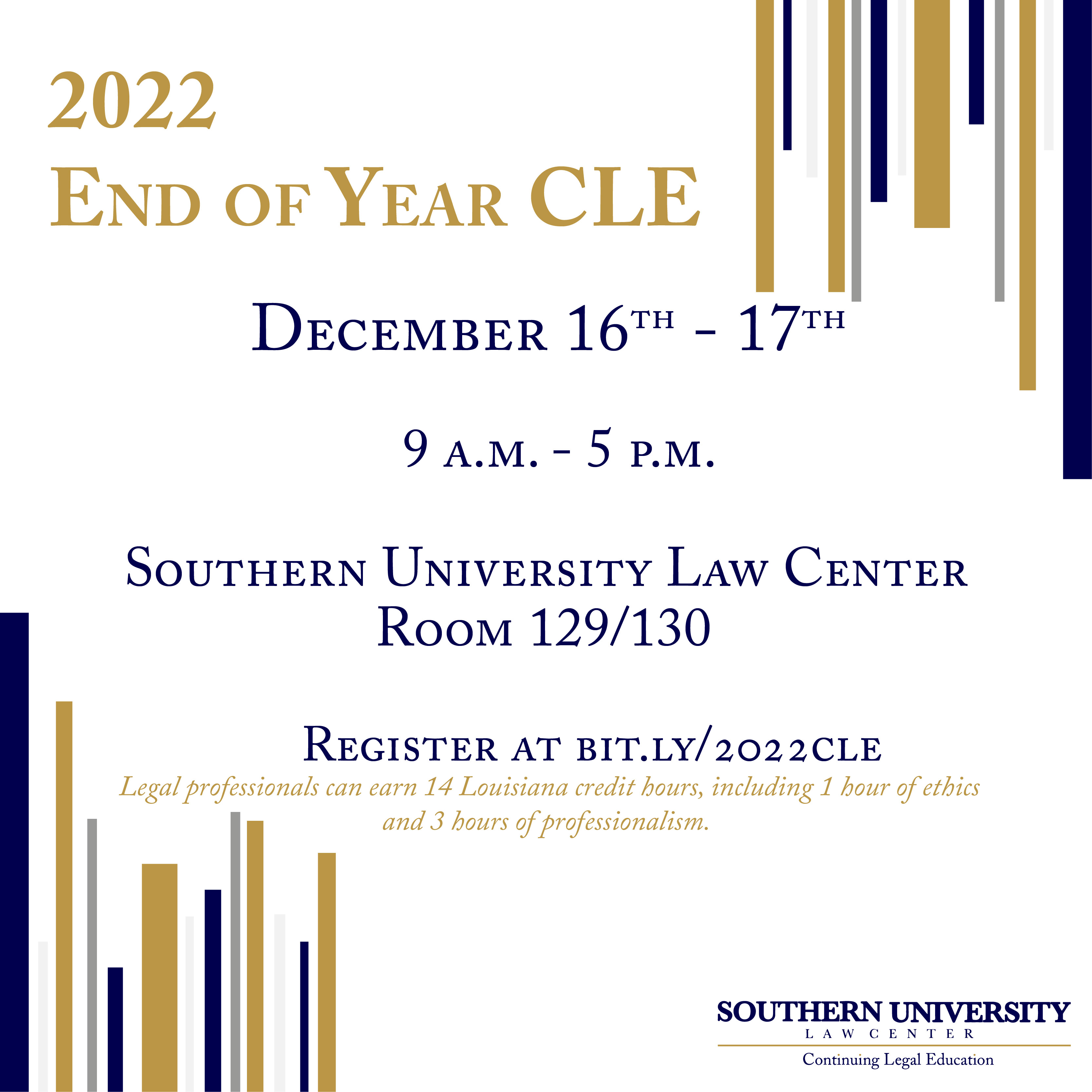 End-of-Year CLE