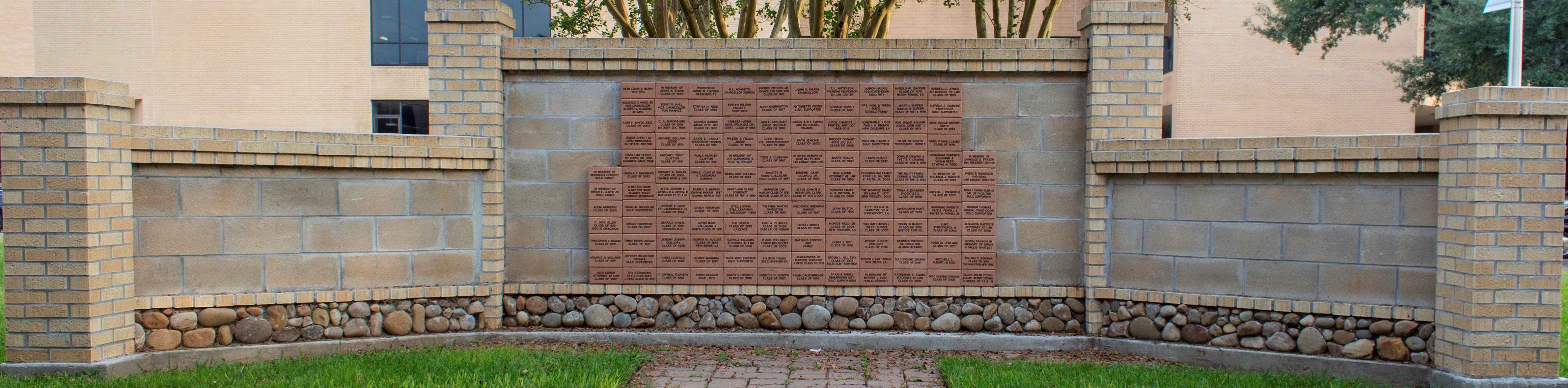 Brick Legacy Wall