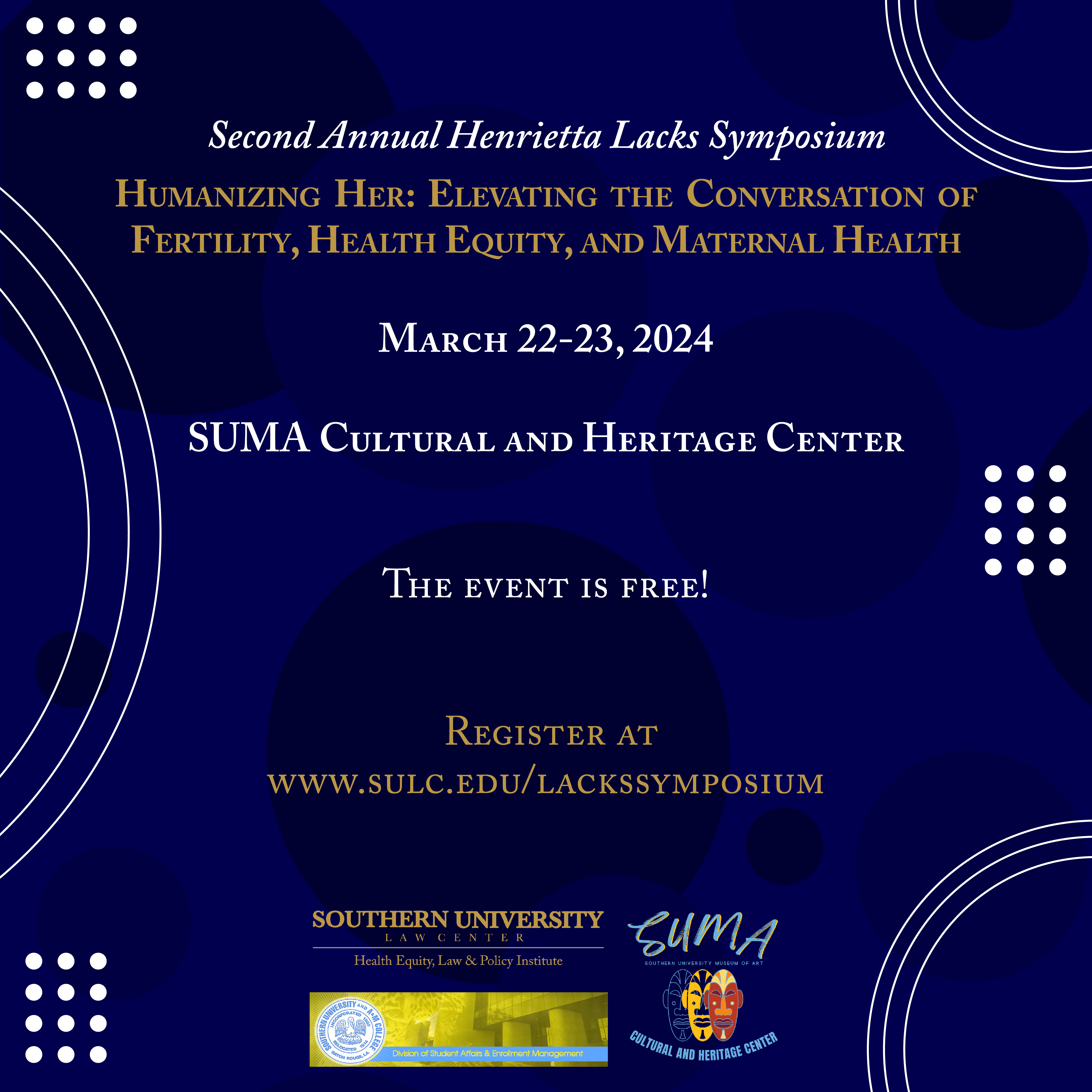 2nd Annual Henrietta Lacks Symposium