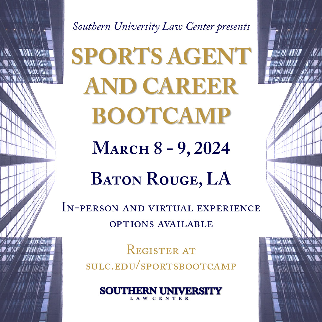 Sports Agent Career Bootcamp